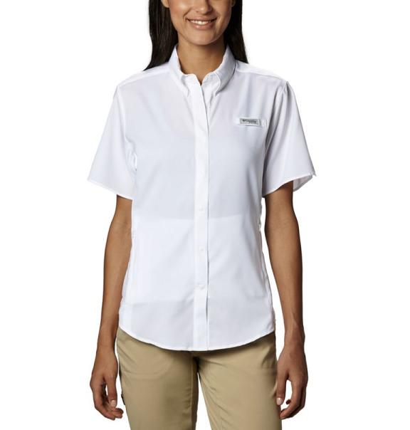 Columbia PFG Tamiami II Shirts White For Women's NZ63470 New Zealand